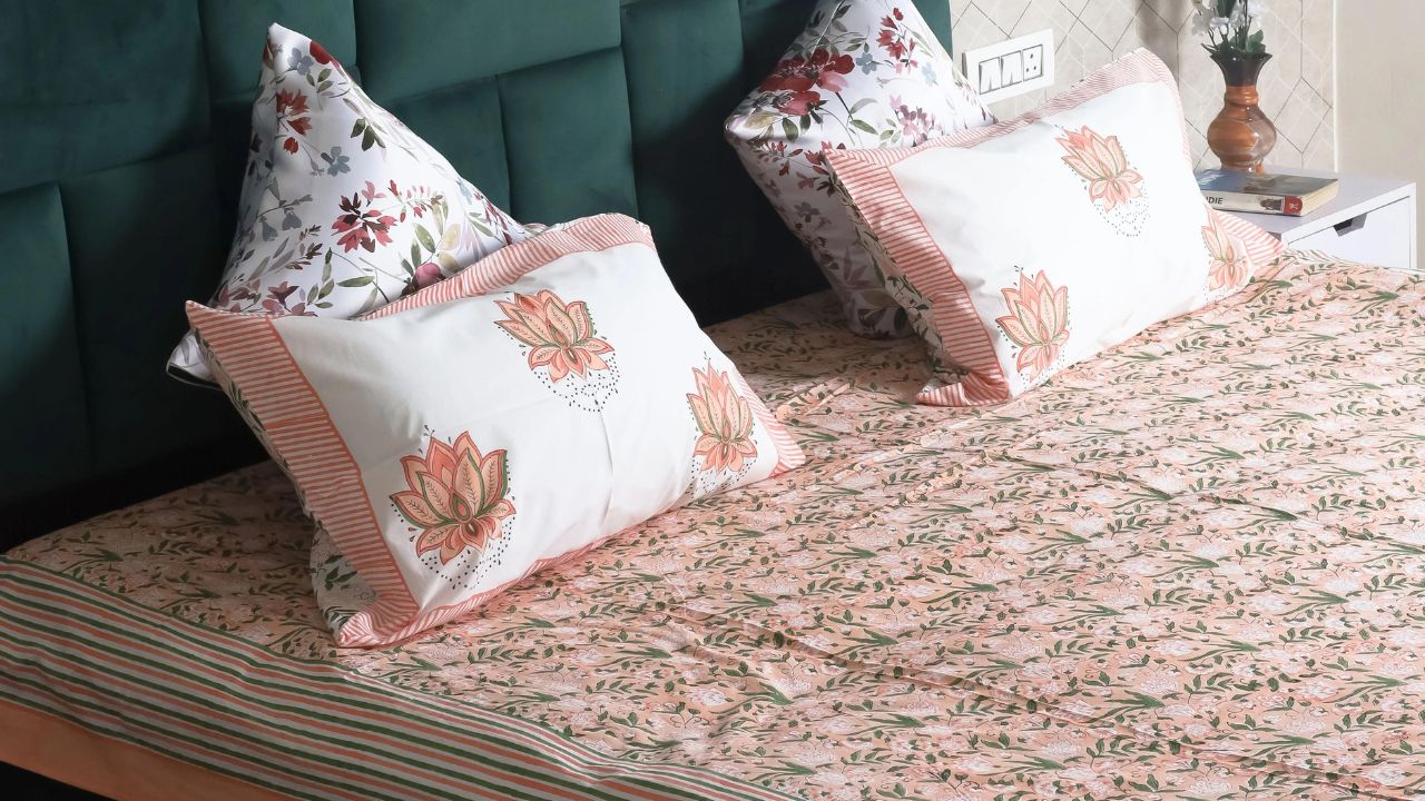 Difference Between Bed Cover and Bed Sheet. Jaipur Exclusive