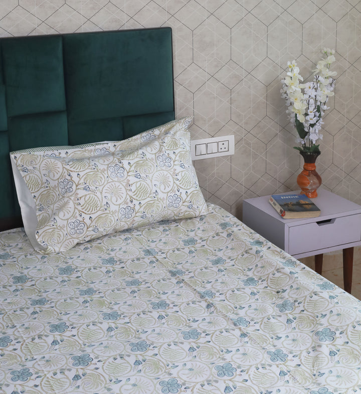 Hand Block print Bedsheet