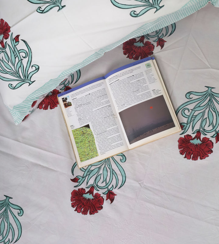 Hand Block print Bedsheet