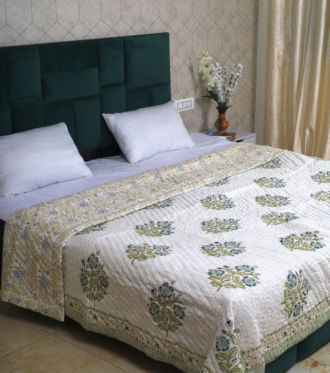 quilted bed covers