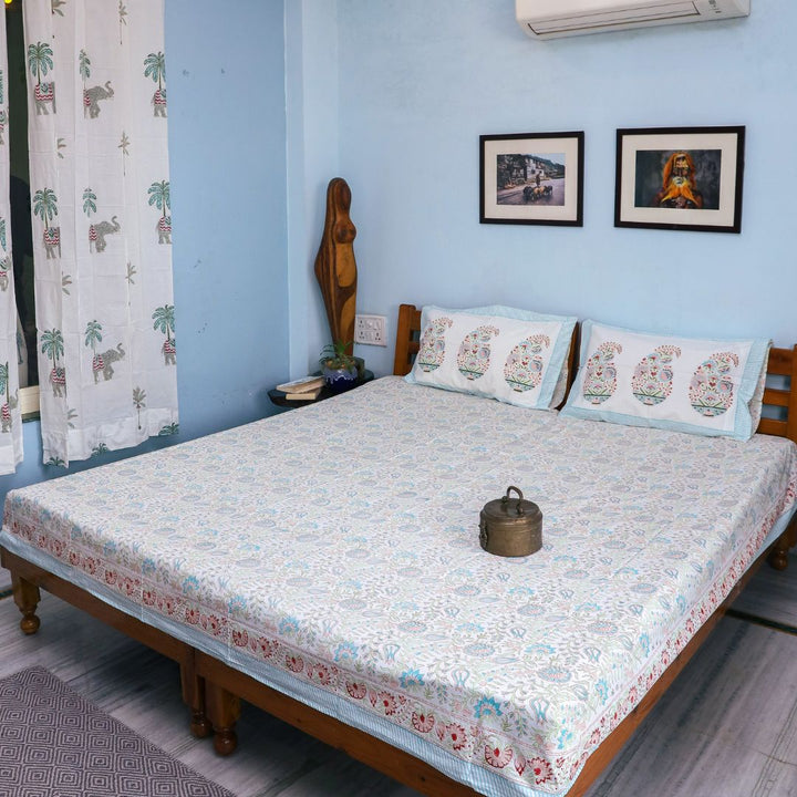 pure cotton bed sheets