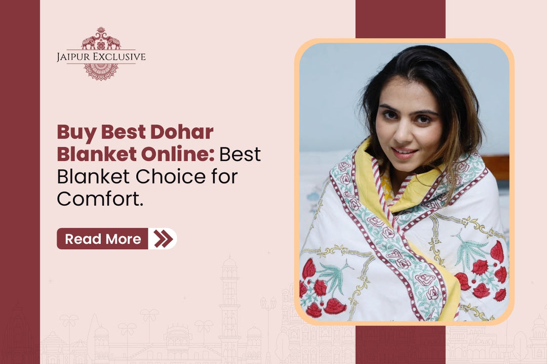 best dohar blanket online at jaipur exclusive