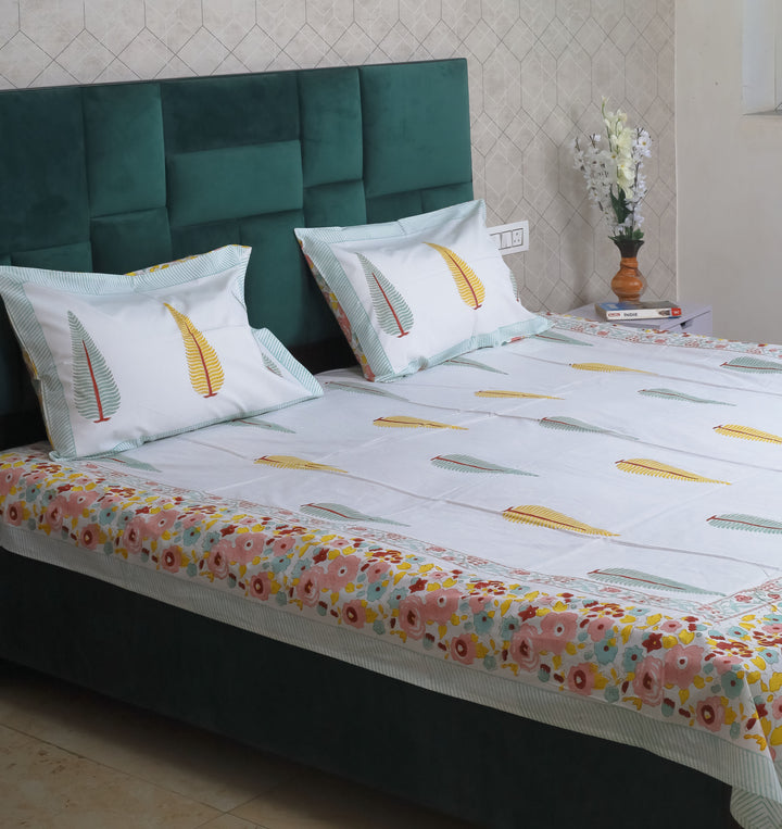 pure cotton bed sheets