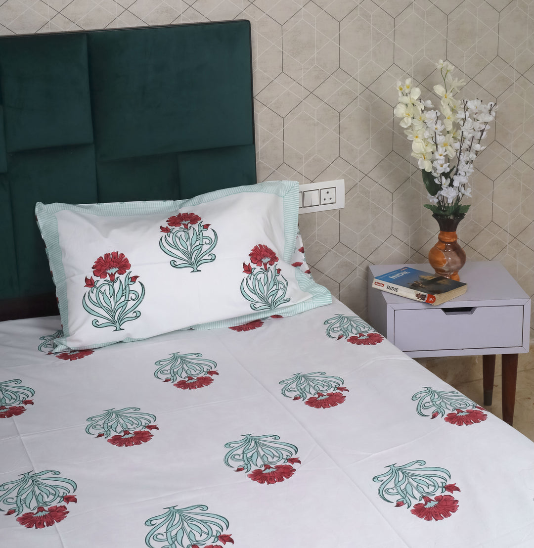 Hand Block print Bedsheet 