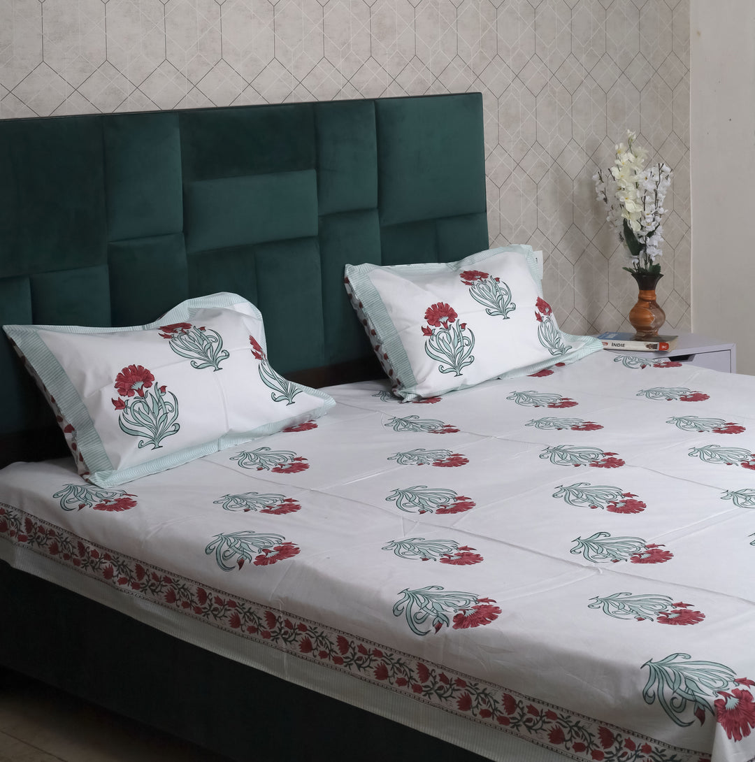 Hand Block print Bedsheet 