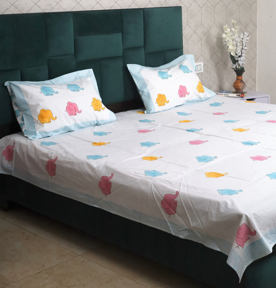 pure cotton bed sheets