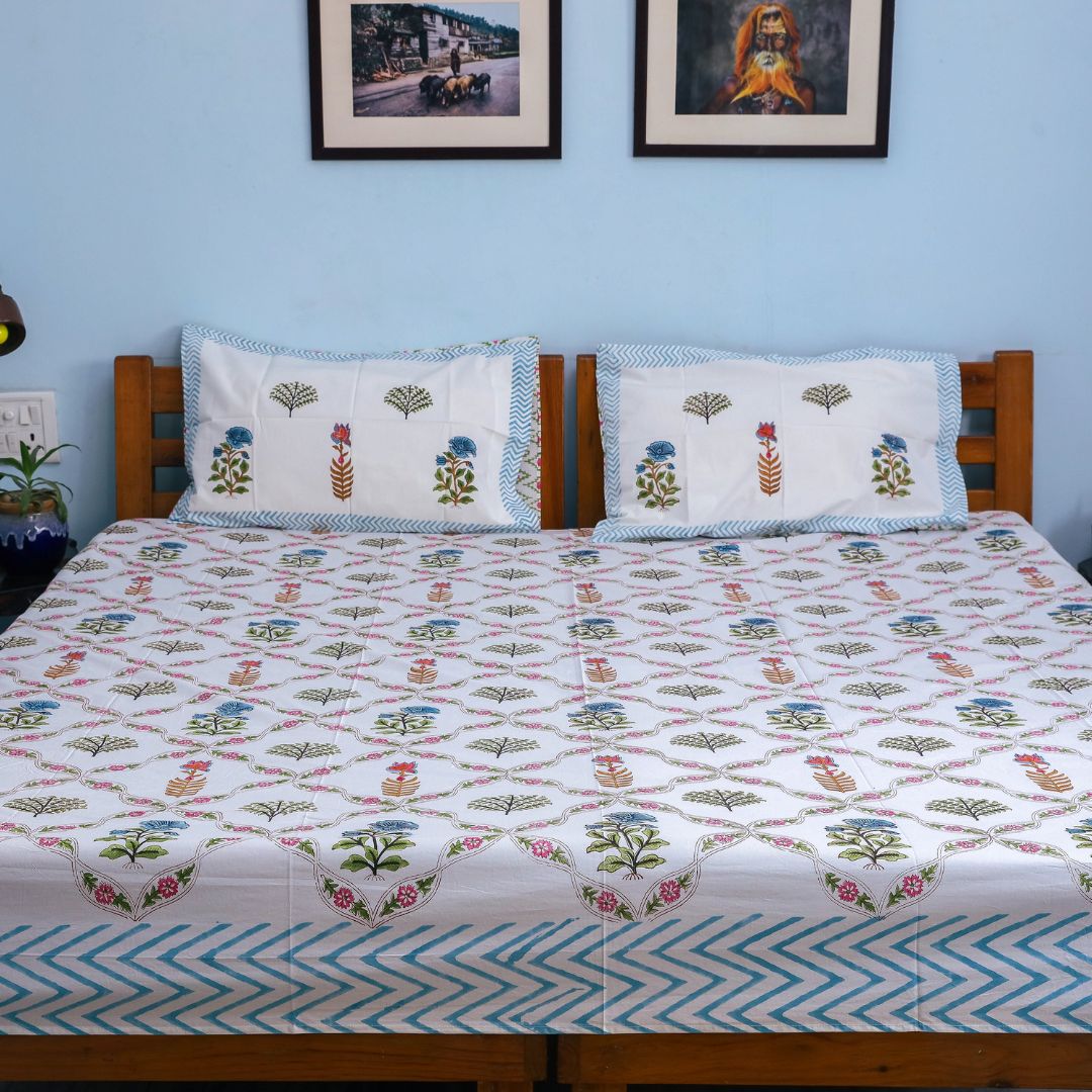 Hand Block Print Bedsheets: Artisanal Elegance for Your Bedroom